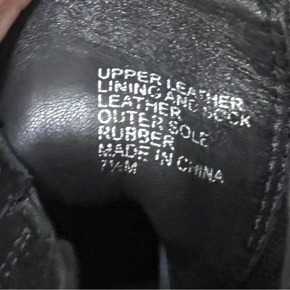 Banana Republic Black Ankle Boots with Pointed Toe and Textured Fabric - Picture 7 of 10